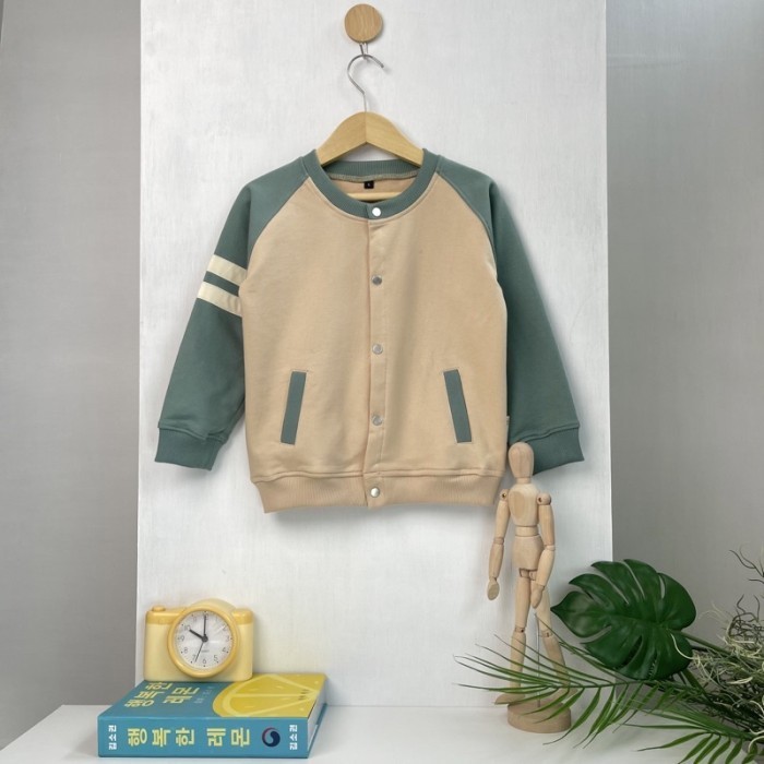 Terlaris ✨ -REJECT SALE VARCA JACKET KANCING KERAS-CHOOTEES - VARCA KHAKI, L