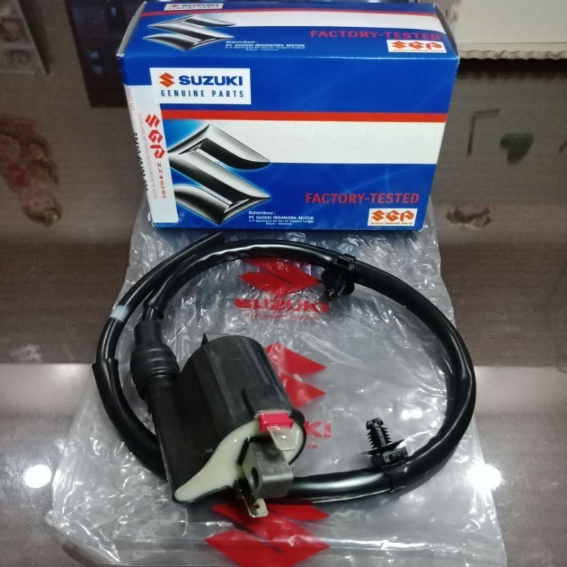 KOIL COIL IGNITION ASSY PENGAPIAN ADDRESS 110 ORIGINAL ORI ASLI SUZUKI SGP 33410-40J00-000 ADRES ADR