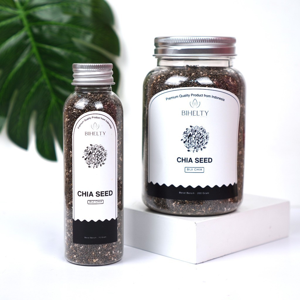 

Bihelty Chia Seed Organik 100% Organic Chia Seed Black Mexico