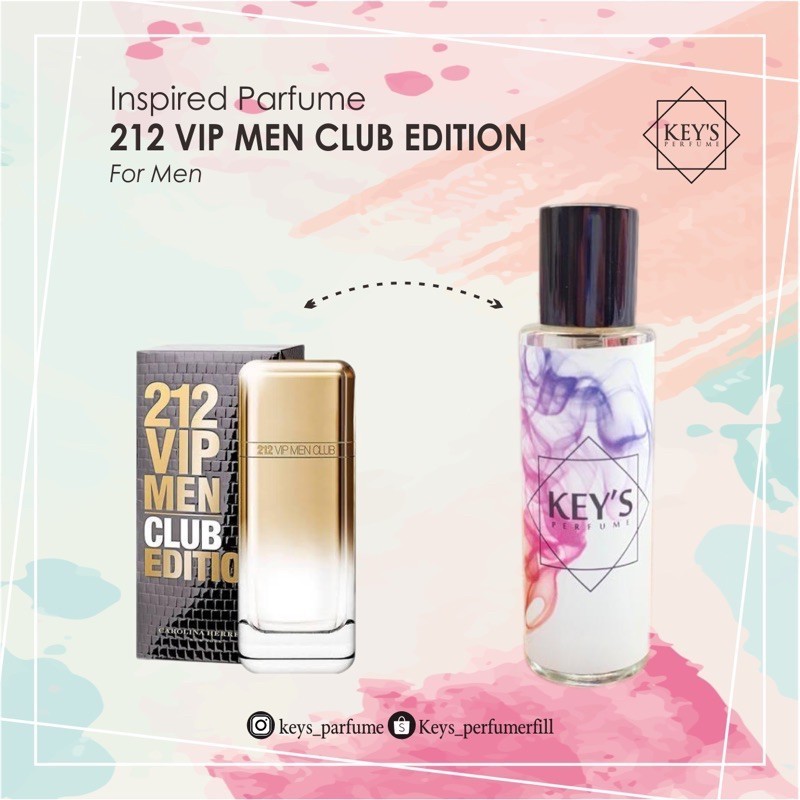 212 VIP CLUB EDITION by KEY’S PARFUME