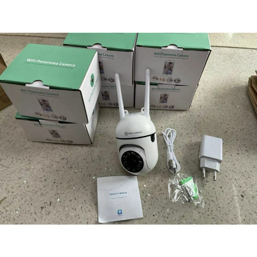 Mkc Kimiso CCTV Wireless E27 - 3  Smart Camera // CCTV Lampu 360' Wireless IP Camera