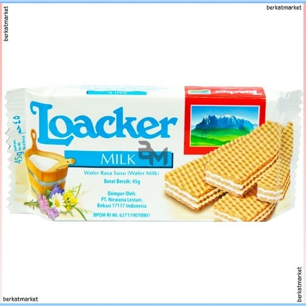 

WAFER LOAKER MILK 45 GR