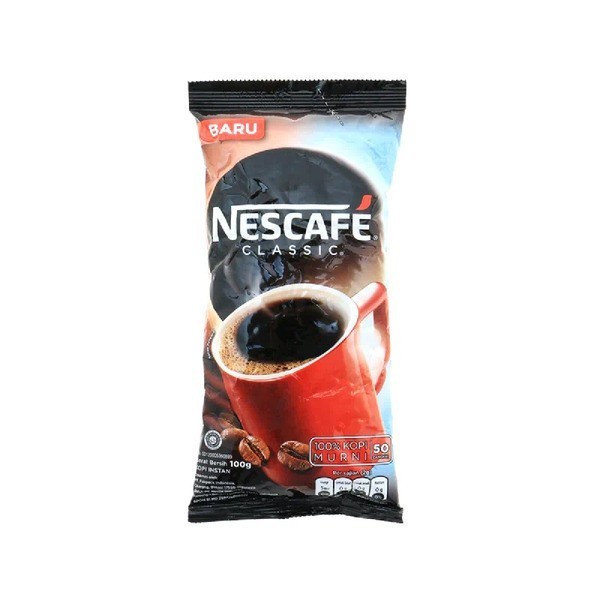 

NESCAFE CLASSIC 90gr Kopi Hitam Kopi Murni Nescafe Bag Refill Pouch 90 gram