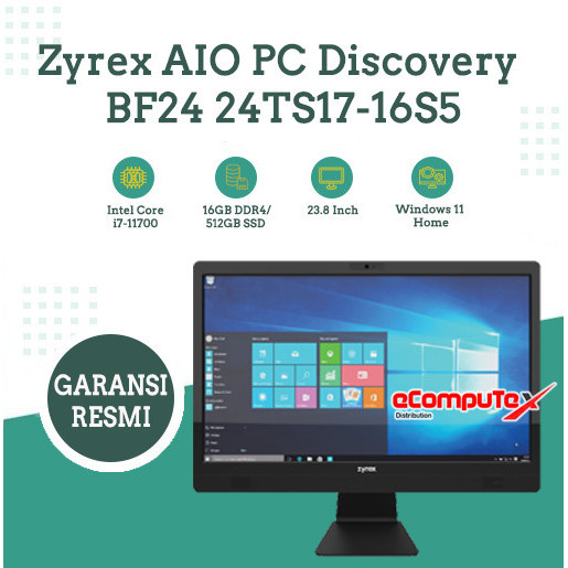 ZYREX AIO PC DISCOVERY BF24 24TS17-16S5 - i7-11700 16GB 512GB - TKDN