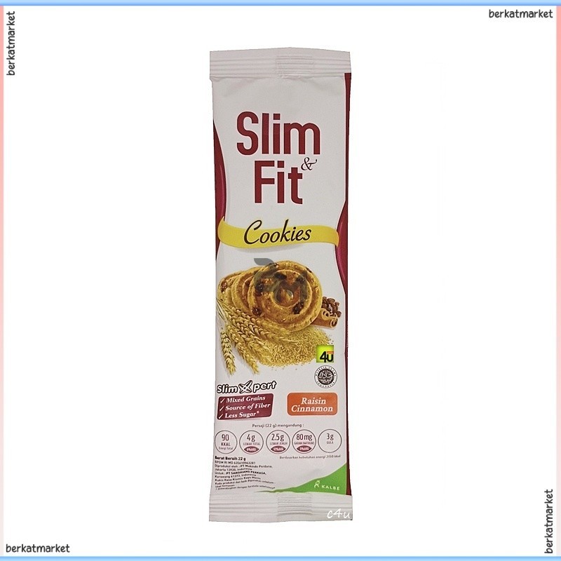 

HEALTHY COOKIES SLIM & FIT GARLIC CHEESE 22G 1 PCS CEMILAN DIET DIET COOKIES