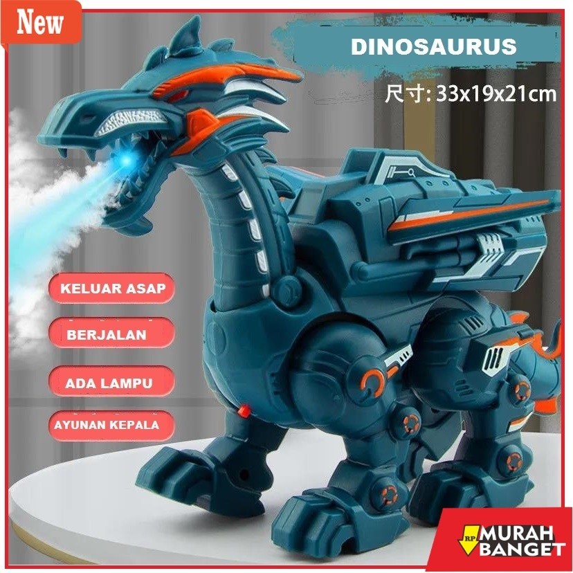 mainan anak robot yang lagi viral- MAINAN DRAGON SPRAY ROBOT DINOSAURUS ASAP