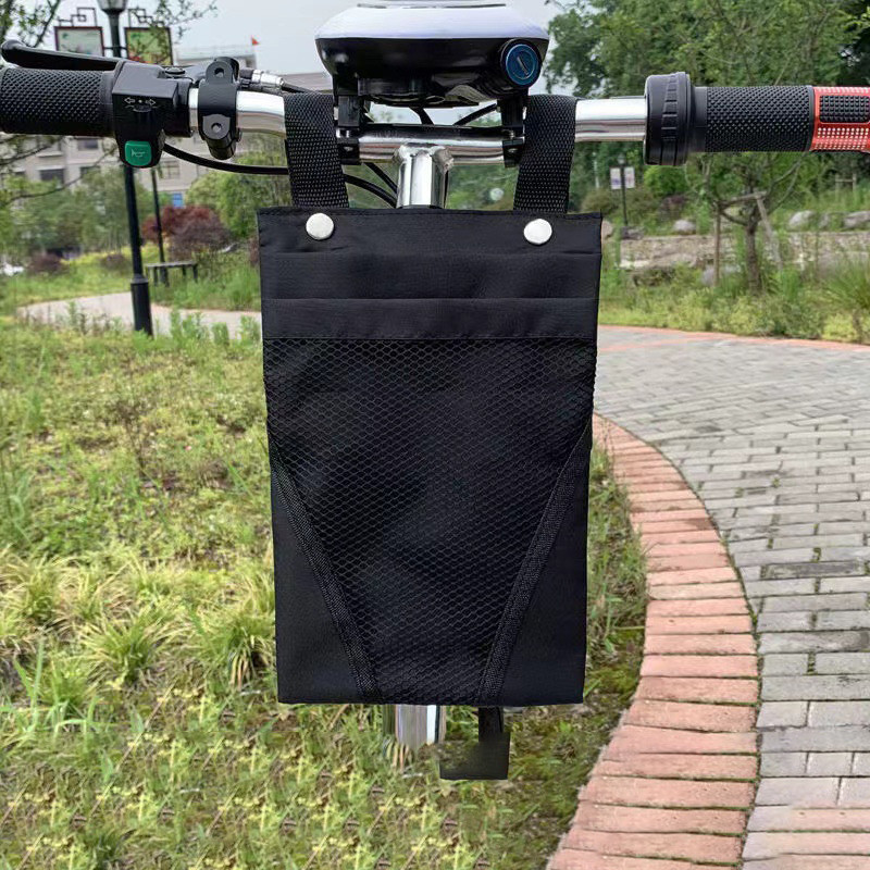 Wildmax Tas Sepeda Depan Electric Bike Front Hanging Bag with Mesh Bag