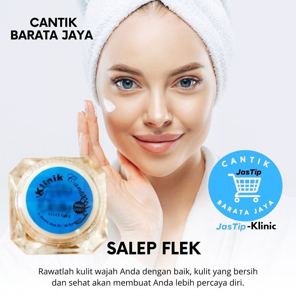 KLINIK CANTIK BARATAJAYA SALEP FLEK  KRIM FLEK  KRIM         CREAM CANTIK ORIGINAL