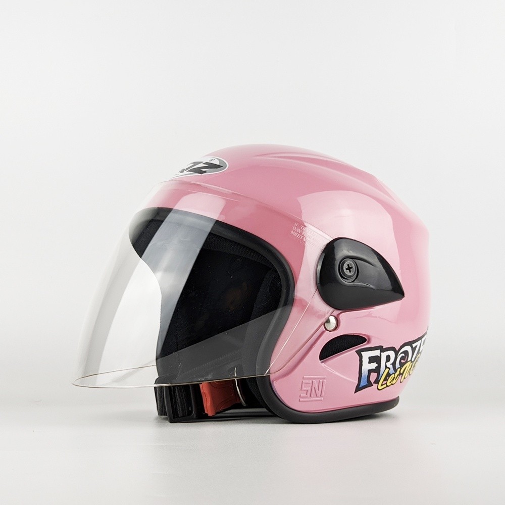 Kids Helmet Helm Anak SNI Kecil Balita Cewek Perempuan Motif Karakter Frozen Elsa 3 4 5 6 Thn Tahun