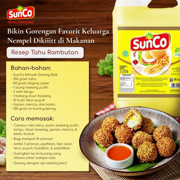 

Sunco Minyak Goreng Jerigen 5 L