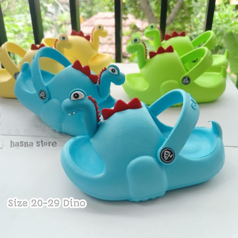 Sandal DINOSAURUS Sandal anak lucu unik terbaru