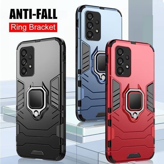 CASE SAMSUNG A23 A33 A53 A73 RUGGED ARMOR ROBOT STANDING IRING CASE
