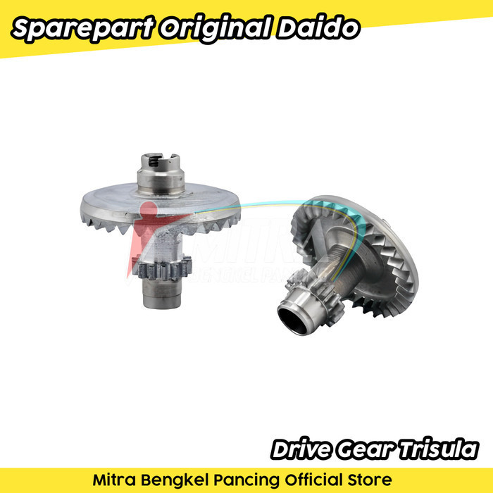 Drive Gear Daido 1000 - 2000 Trisula Main Gear Gigi Payung Sparepart Original Reel Pancing Daido