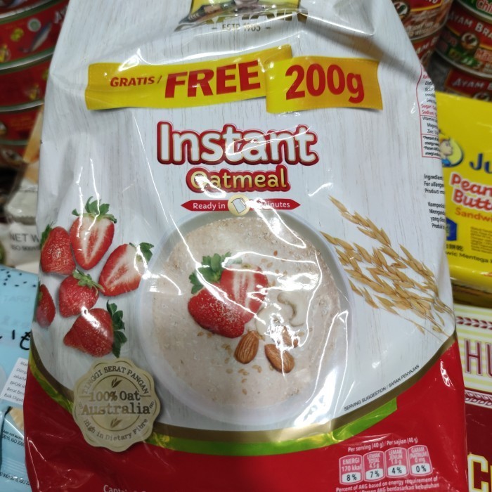 

Terbaru- captain oats instant oatmeal 1kg