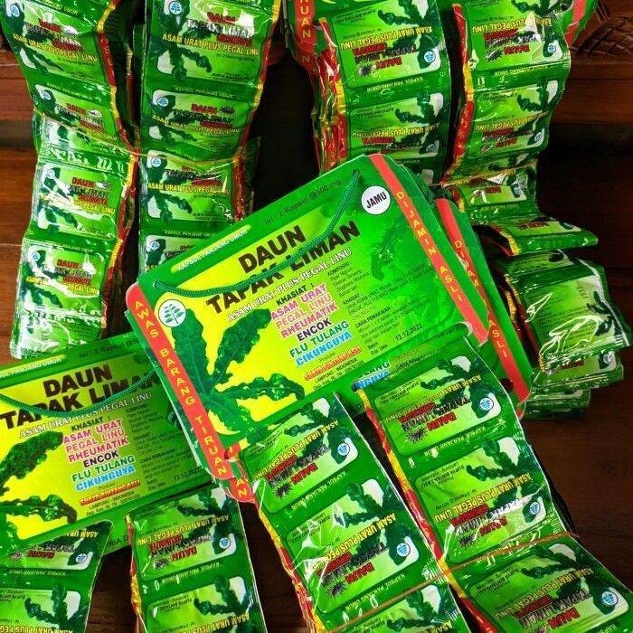 

20 SACHET - COD TERMURAH DAUN TAPAK LIMAN RENCENG