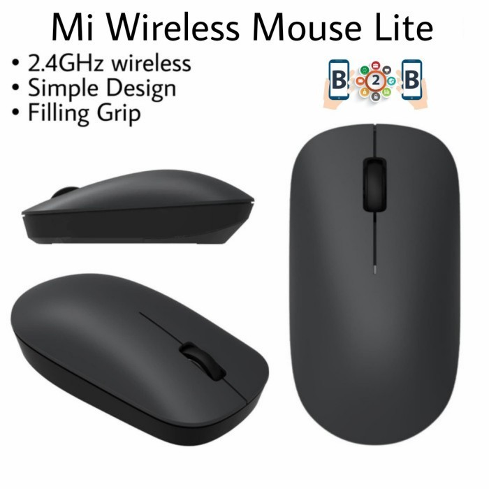 Mi WIRELESS MOUSE LITE - Hitam