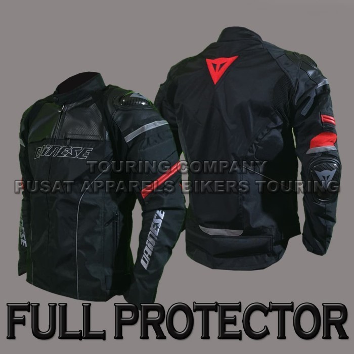 Diskon- jaket motor Full Protector Jaket Touring Jaket Motor Bikers Riding - M