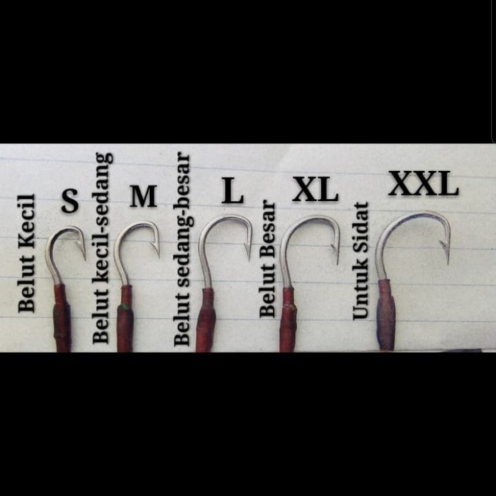 Kail India khas Rizki art (Sudah pakai tali), Untuk urek/pancing belut