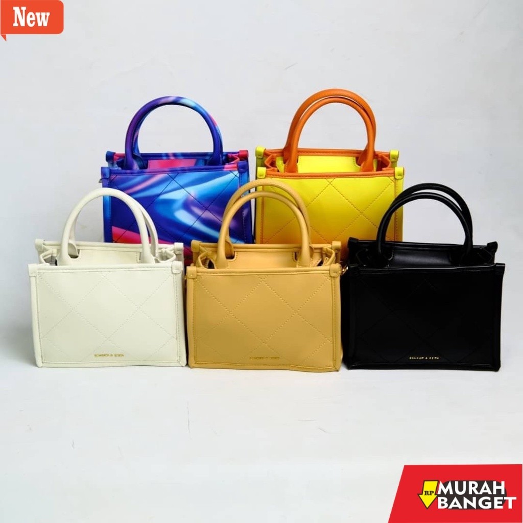 Tas Bulan Sabit Wanita TAS SELEMPANG WANITA SQUARE SLING BAG CX957