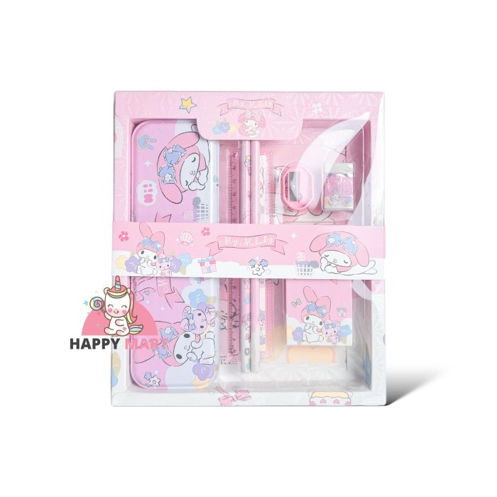 

✨NEW✨ -Kotak pensil motif sanrio 6 collors kuromi / melody / cinnamoroll - Melody
