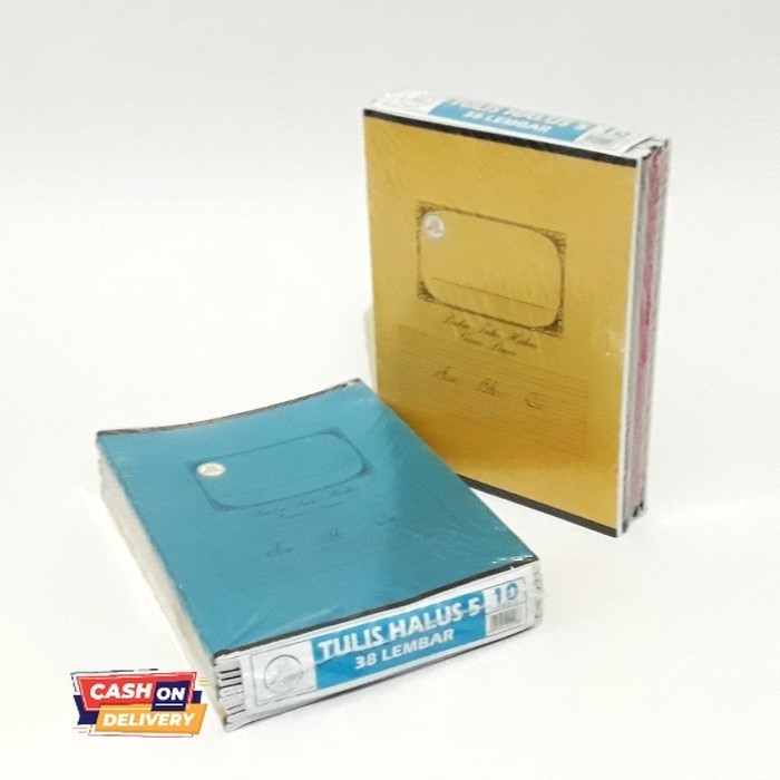 

✨LARIS✨ -Buku tulis halus Garis 5 / merk AA / isi 10 buku