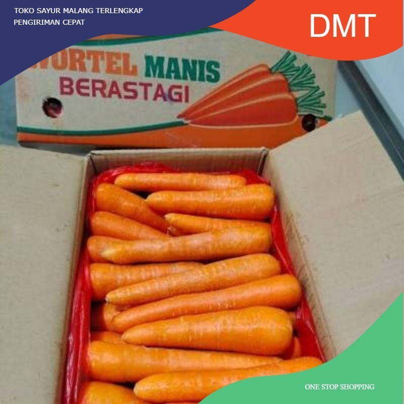 

SUPER PROMO!! Wortel import Berastagi 500gr-1kg Brastagi
