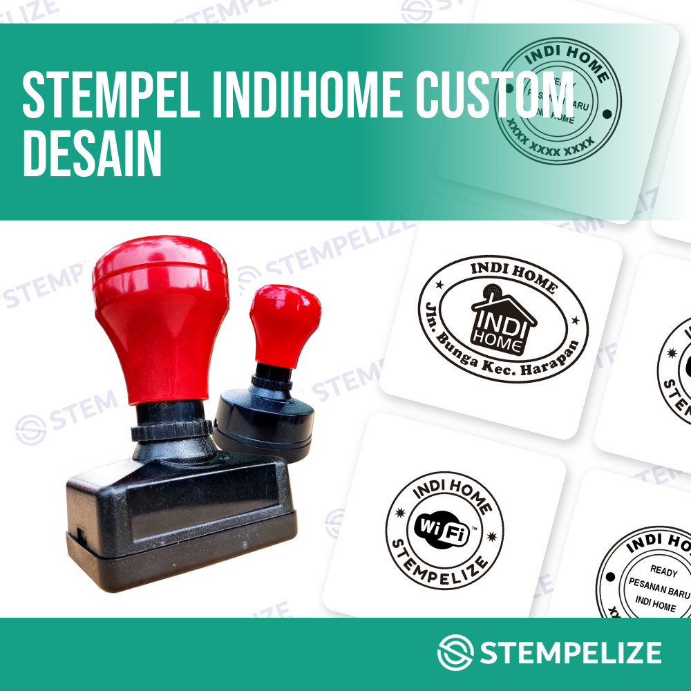 

Stempel Indihome Custom Desain
