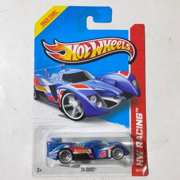 Hotwheels 24 Ours Biru