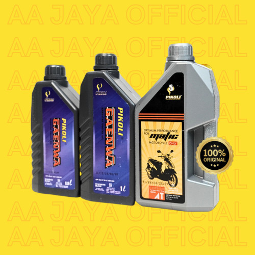Oli Pikoli Matic, Oli Pikoli Gaenwa 1kg, Oli Pikoli Gaenwa 0,8L Original untuk motor Matic dan Bebek
