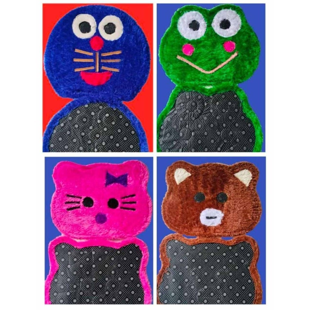 Keset Kaki Bulu Rasfur Karakter, Keset Bulu Rasfur, Keset Kaki bulu Lembut