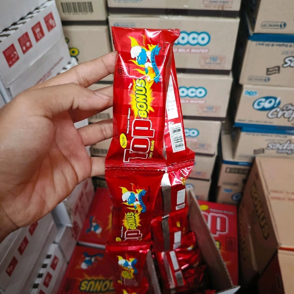 

Top Corn Blok Bonus Rasa Sambal Balado 60 pcs | Berhadiah uang tunai
