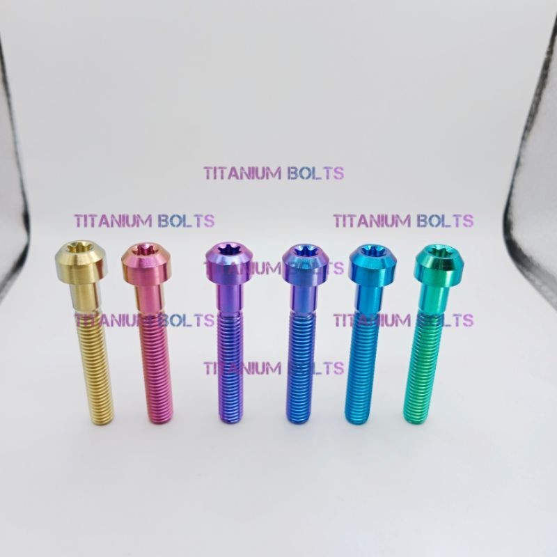 Baut Titanium M6x50 Titanium GR5 Original
