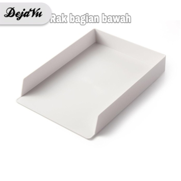 

[KUALITAS TERBAIK] Dejavu Rak Meja Organizer Tempat Dokumen Alat Kantor Stationery HSB120 - Rak Besar