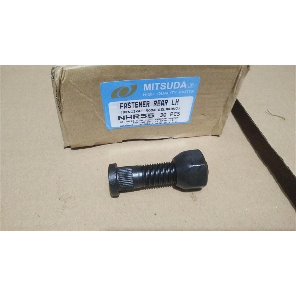 Baut Roda Isuzu ELF NHR55 Engkel Belakang Kiri Mitsuda