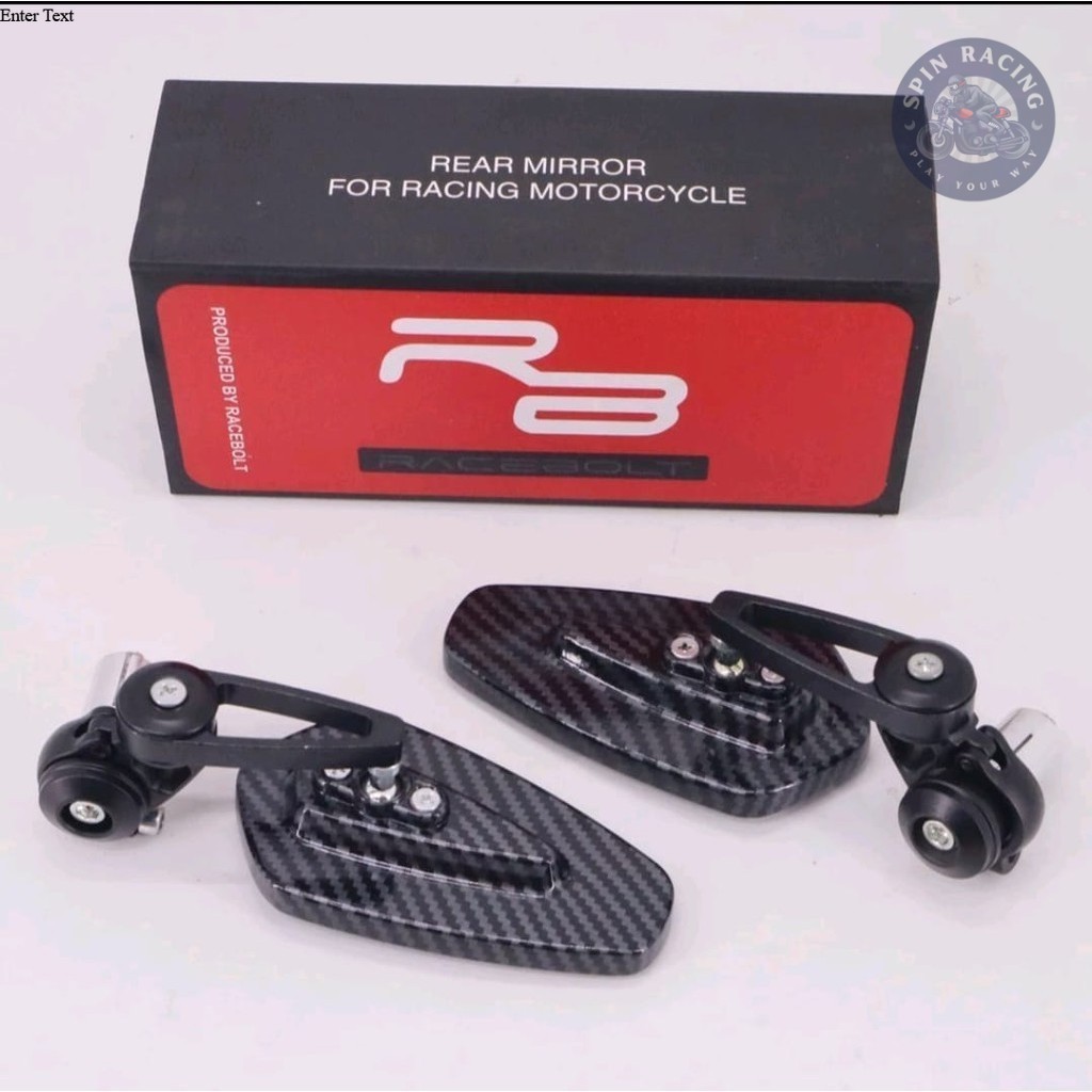 Spion Jalu Oval Carbon Bar End NMAX / AEROX / LEXI / VARIO 160/150/125/110 / BEAT / PCX / ADV - Hust
