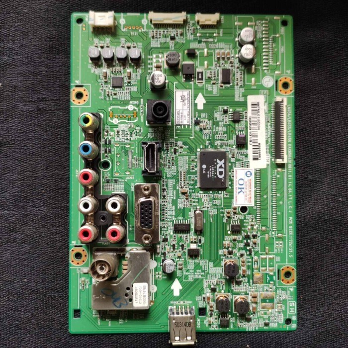 MB mainboard motherboard mesin tv LED LG 24LB450 - 24LB452 A