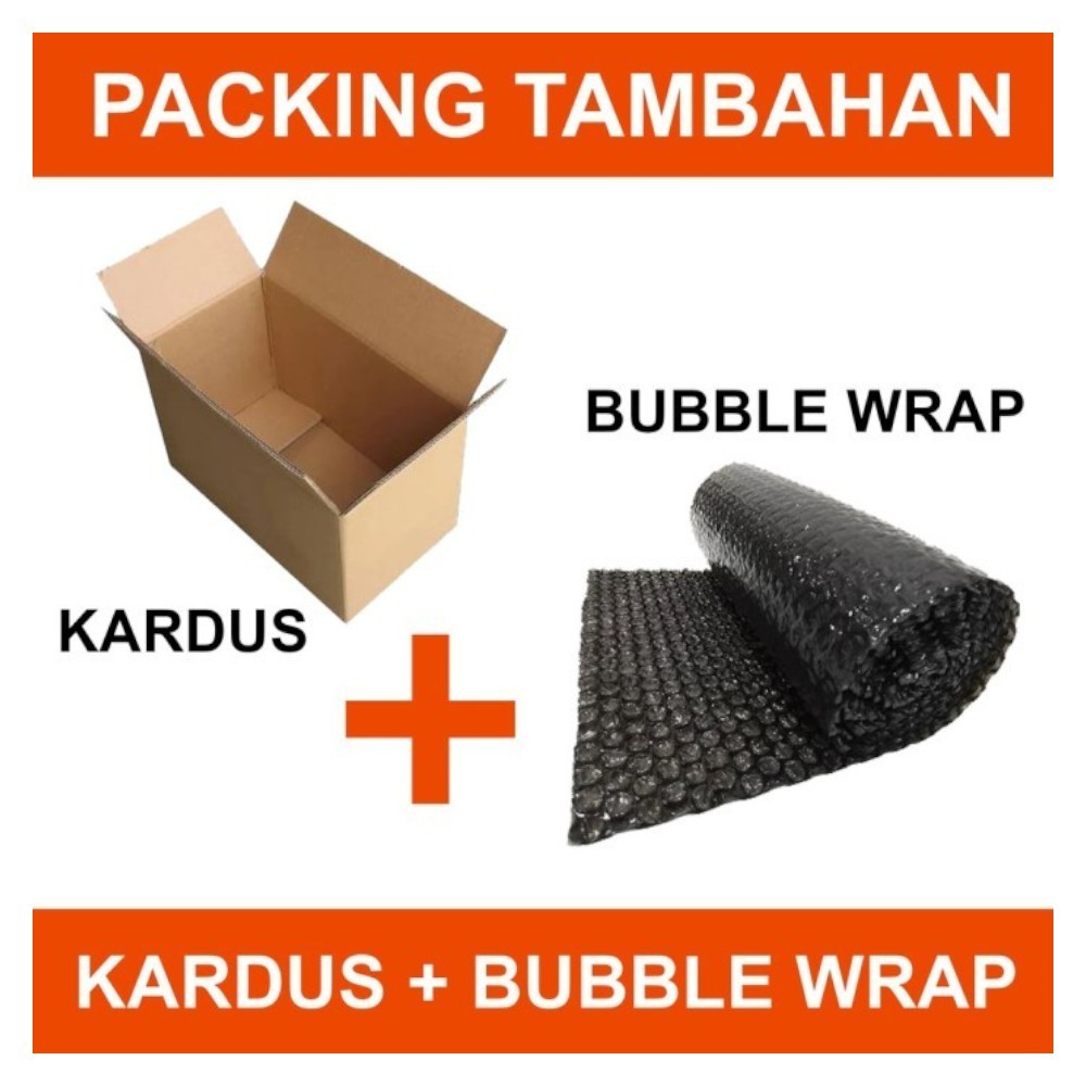 

WAJIB PACKING | PEMBELIAN ITEM DIBAWAH 60 RIBU WAJIB MEMBELI KARDUS ATAU BUBBLE WRAP - PACKING AMAN TERKENDALI