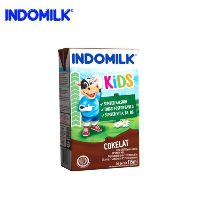 

INDOMILK SUSU UHT KIDS COKLAT 115ML