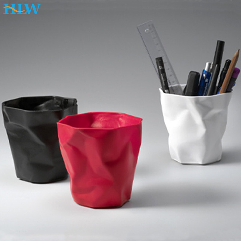 

3 Color Pen Pencil Pin Gel Pen Ball Piont Pen Desk Decoration Organizer Stationery Holder, Pen Holder,Flower Pot