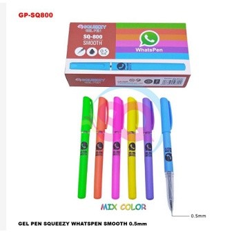 

NAT - 1 PC GP-SQ800 GEL PEN SQ WHATSPEN 0,5MM