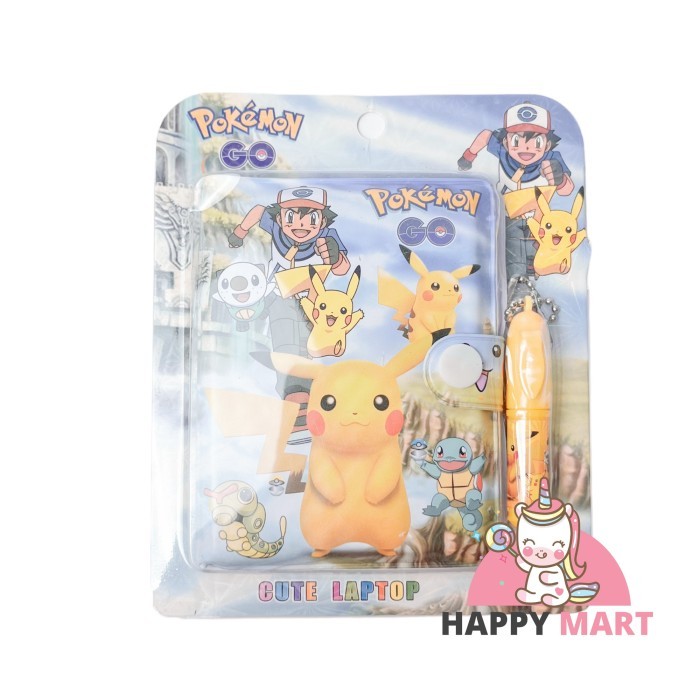 

Notes + pen pikachu - Biru