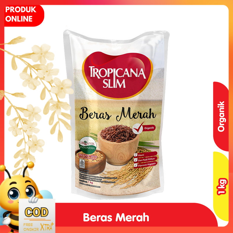 

Tropicana Slim Beras Merah Organik 1 kg