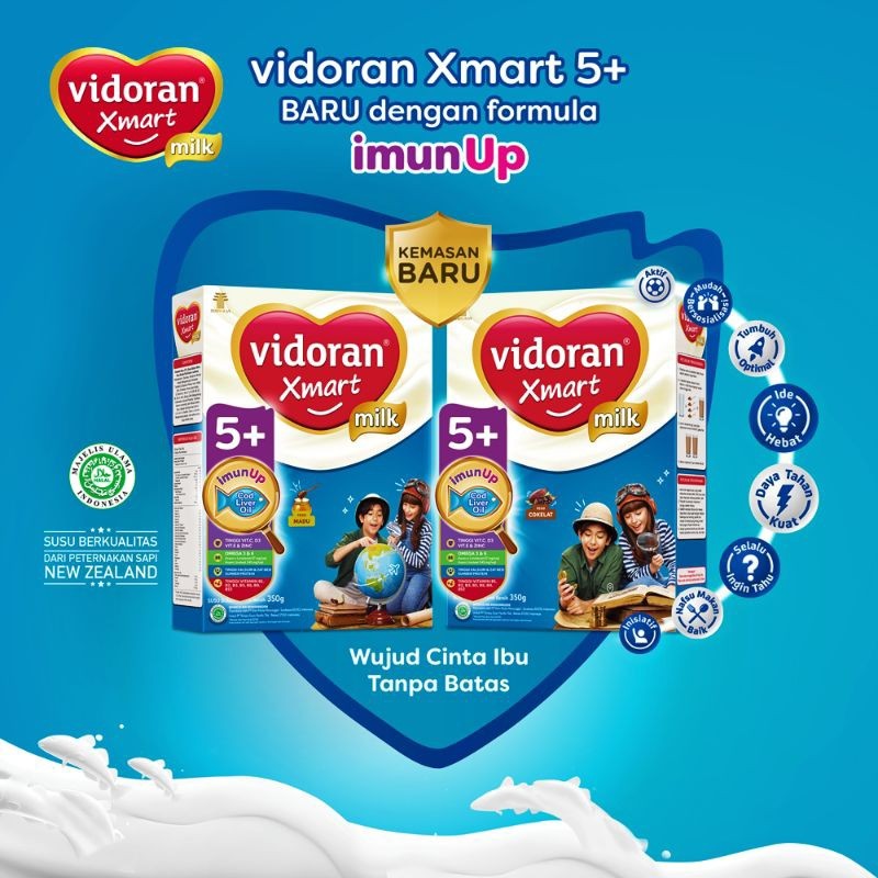 susu vidoran susu zee my baby xmart 0-6 6-12 1+3+ 5+ madu vanila 350g 725g reguler platinum coklat v