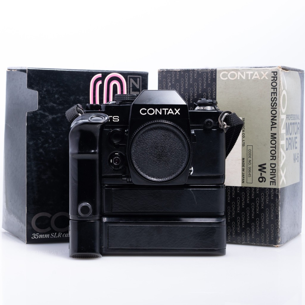 Contax RTS II With Motor Drive W-6 Komplit Box - Mint Condition