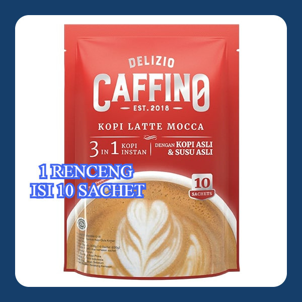 

KOPI CAFFINO LATTE MOCCA ISI 10 SACHET X 20 GR