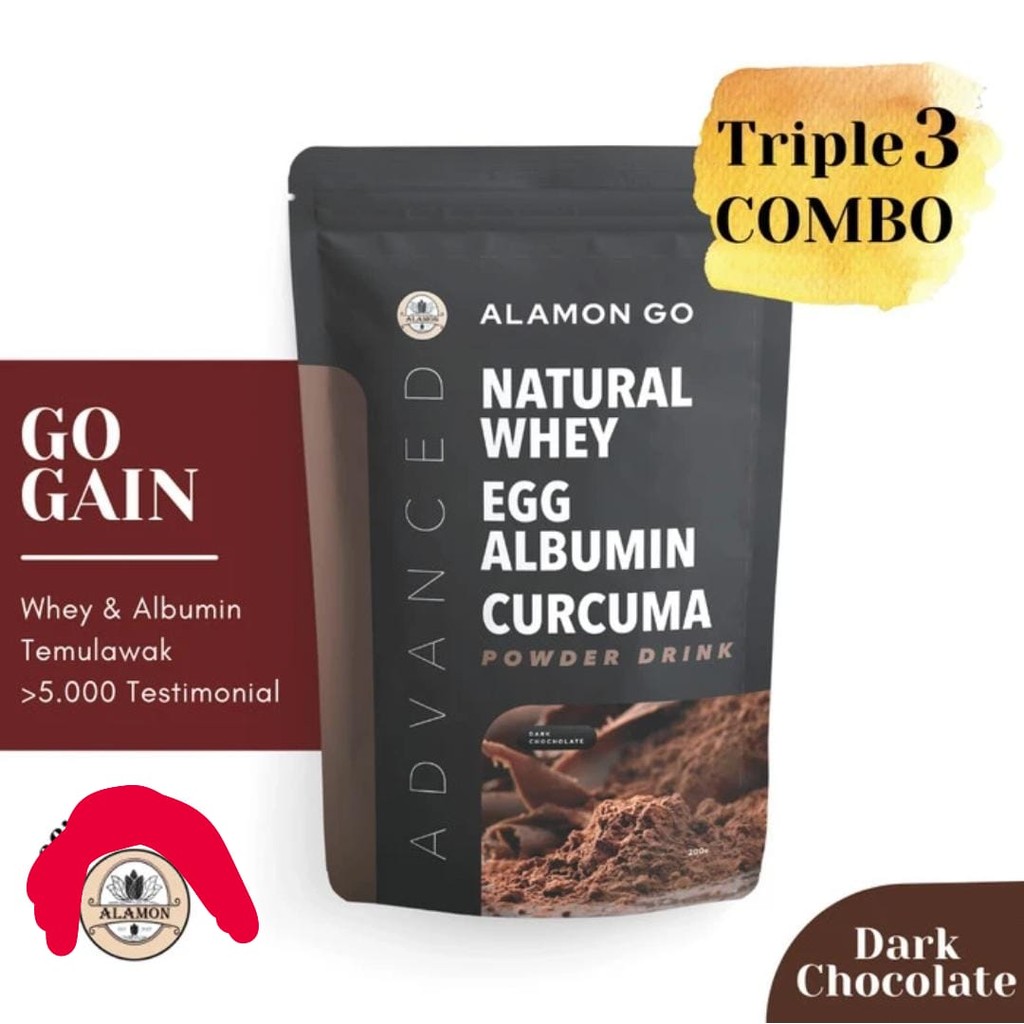 

Susu Protein Alaaamon Go Suplemen Makanan