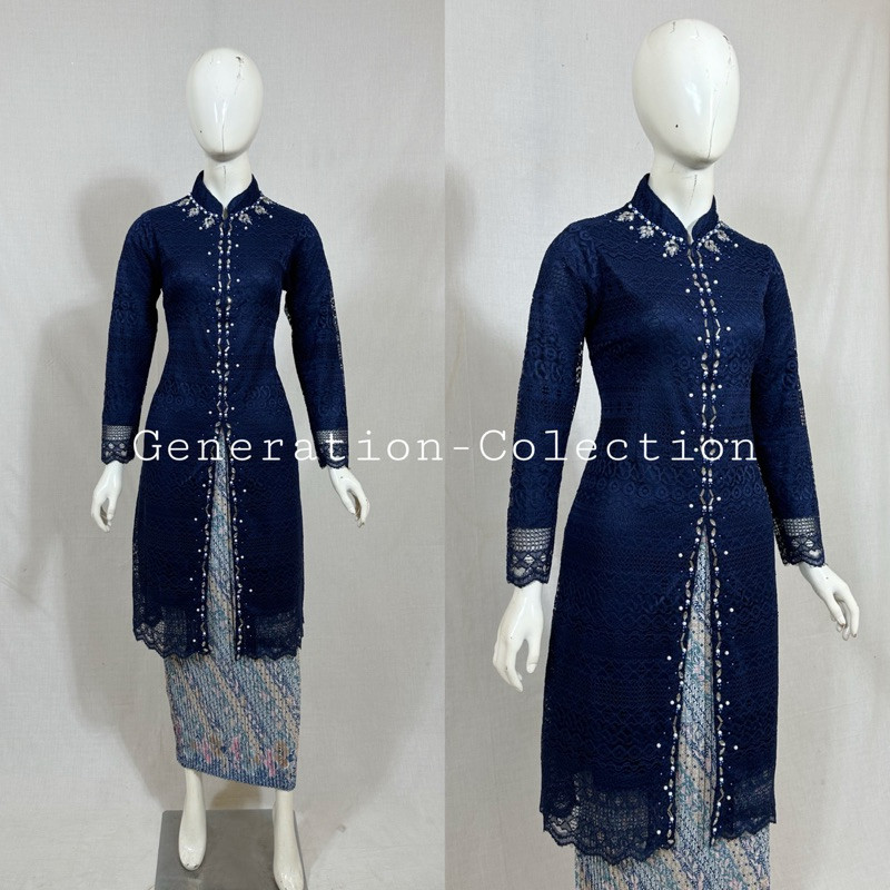 Termurah Busana Muslim Lebaran Wanita Modern Mewah / kebaya brokat shnghai payet / Kebaya modern / K