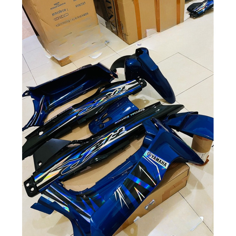 COVER BODY HALUS FULLSET YAMAHA FIZR FIZ R BODI SET FIZ R FIZR SPECIAL EDITION SE CUSTOM STRIPING HO