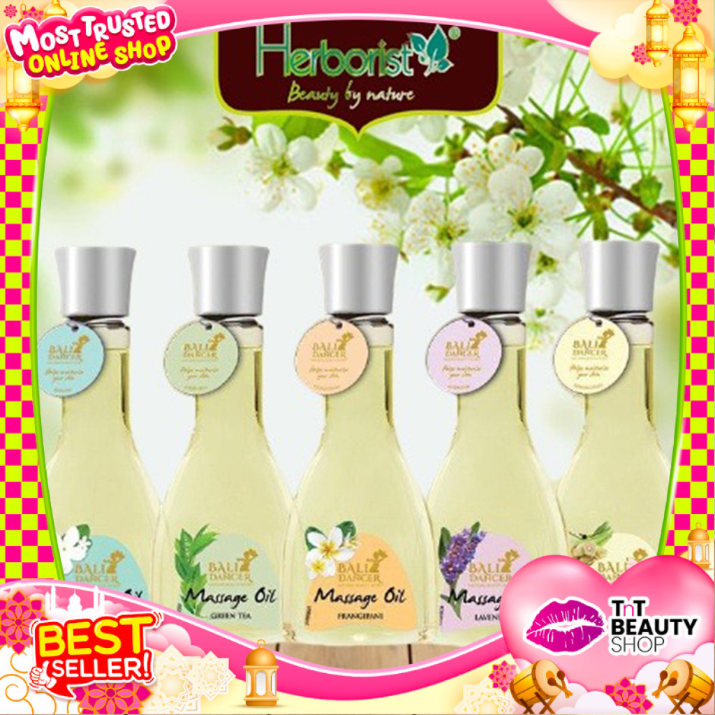 Herborist Bali Dancer Massage Oil 150ml - Minyak Gosok | Urut | Pijat | TnT Beauty Shop