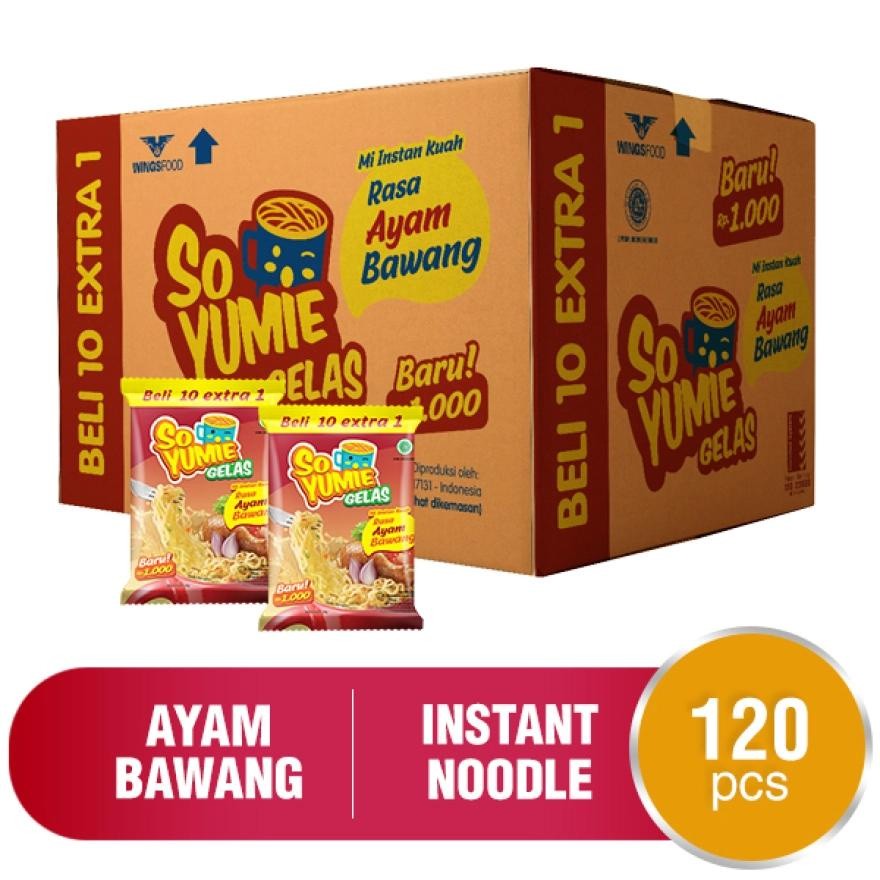 

1 DUS 1 KARTON So Yumie Gelas MIE GELAS 1 DUS ISI 120 PCS - [NEW] - BOSISHOP88 mie